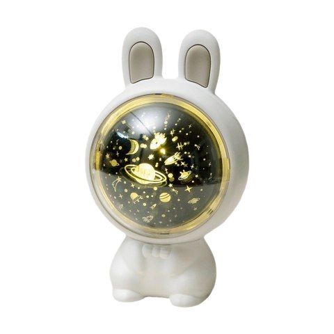 Lampka dziecięca projektor KOSMONAUTA