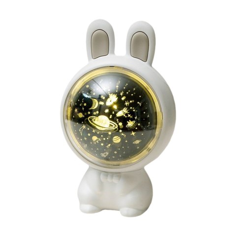 Lampka dziecięca projektor KOSMONAUTA