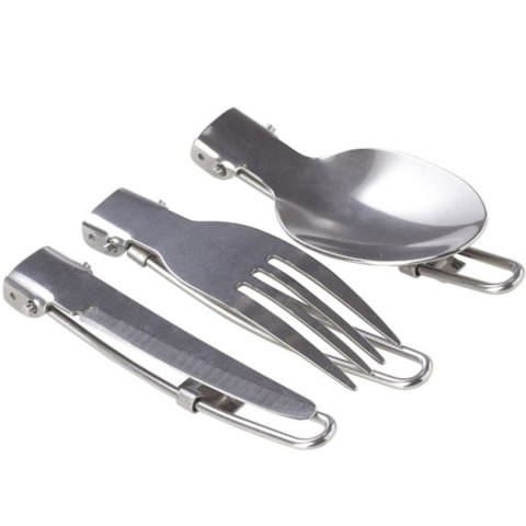 Naczynia turystyczne kempingowe czajnik garnek patelnia sztućce ZESTAW dla 2 osób