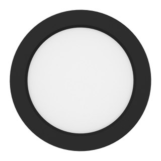 Plafon Evora Czarny Round 6W 3CCT