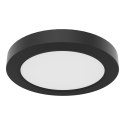 Plafon Evora Czarny Round 6W 3CCT