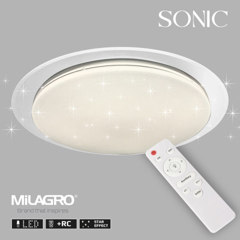Plafon SONIC 100W LED Ø850 mm