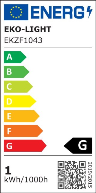 Żarówka Filamentowa LED 0,5W ST45 E27 2700K