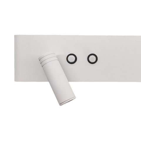 Kinkiet Resort lewy 10W + 3W LED 4000K Biały