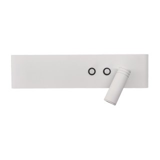 Kinkiet Resort prawy 10W + 3W LED 4000K Biały