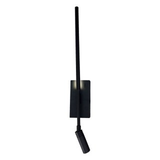 Kinkiet Torch Czarny 6W+3W 4000K