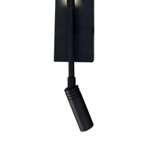 Kinkiet Torch Czarny 6W+3W 4000K