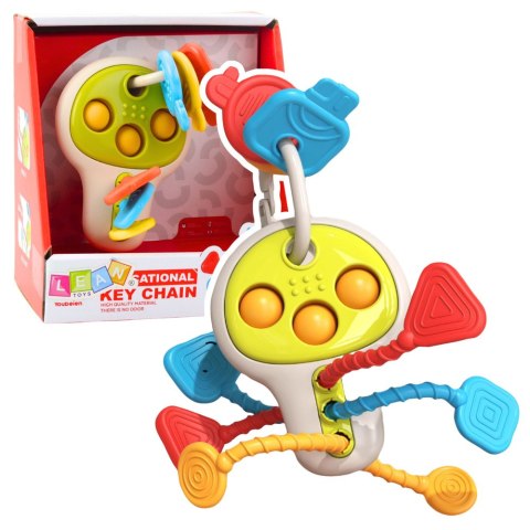 Klucze Edukacyjne Sensoryczyne Kolorowe Ruchome Elementy Dla Malucha