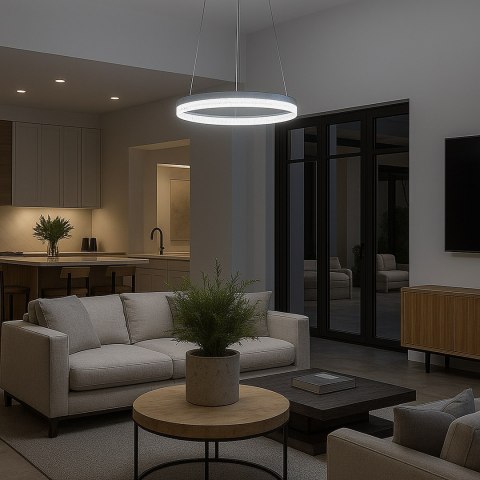 Lampa wisząca GALA SILVER 25W LED