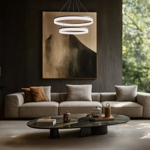 Lampa wisząca GALA SILVER 54W LED