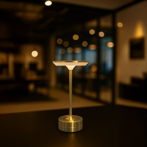 Lampka nocna TAVOLO Gold