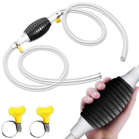 Pompa ręczna samochodowa do paliwa oleju płynów z wężem 2 m 26 l/h