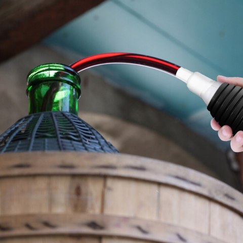 Pompa ręczna samochodowa do paliwa oleju płynów z wężem 2 m 26 l/h