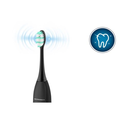 Szczoteczka soniczna do zębów zestaw z ETUI Sonica B3 czarna