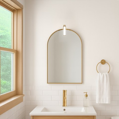 Kinkiet łazienkowy APA MINI gold 4W LED