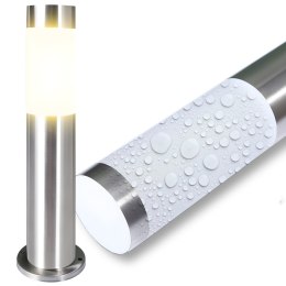 Lampa ogrodowa zewnętrzna słupek okrągły E27 IP44 45 cm