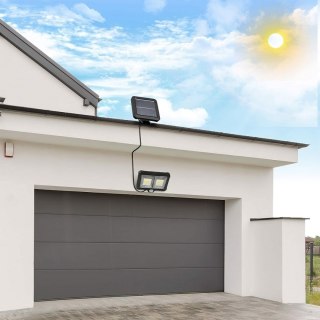 Lampa solarna zewnętrzna z czujnikiem ruchu zmierzchu 98 LED