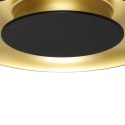 Lampa sufitowa Piattino Czarny Złoty 30W LED 3000K-4000k-6000K