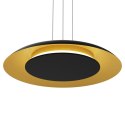 Lampa wisząca Piattino Czarny Złoty 30W LED 3000K-4000k-6000K