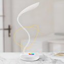 Lampka biurkowa szkolna dotykowa 3 jasności 256 kolorów 16 LED