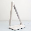 Lampka biurkowa szkolna z ładowarką indukcyjną 3 barwy 5 trybów 10 W