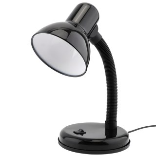 Lampka szkolna biurkowa regulowana E27 220 V - czarna