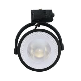 Oprawa Lugar Track Czarny 1xAR111 GU10 - 3-obwodowy