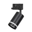 Oprawa Pipe Ring Track Czarny 1xGU10 - 3-obwodowy