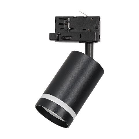 Oprawa Pipe Ring Track Czarny 1xGU10 - 3-obwodowy