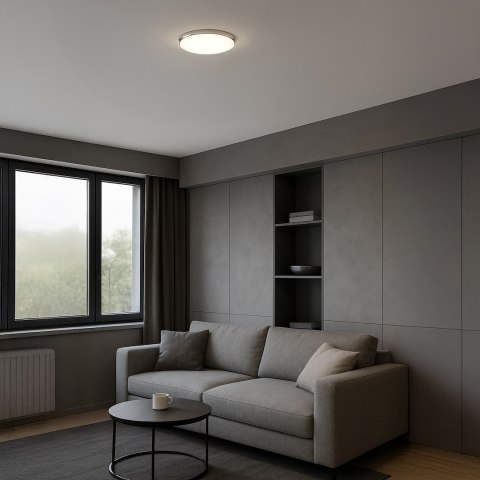 Plafon MAYA CHROME 15W LED IP44 Ø330 mm