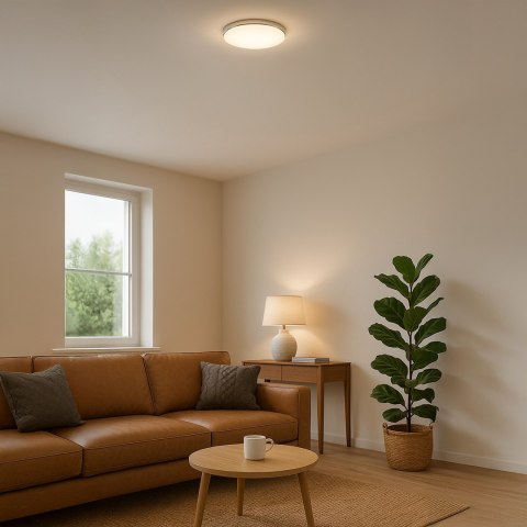 Plafon MAYA CHROME 15W LED IP44 Ø330 mm