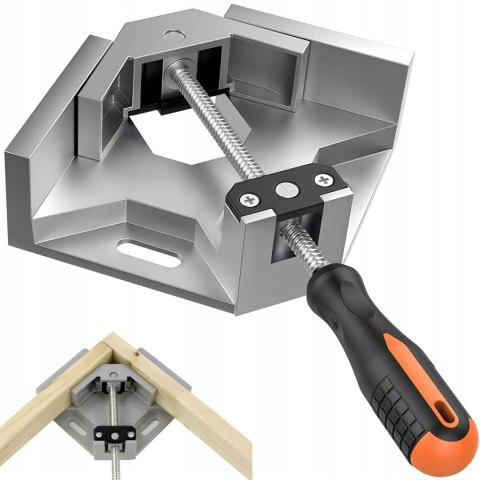 Ścisk stolarski kątowy imadło narożne montażowe 90 stopni