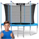 Trampolina ogrodowa 10ft/312cm z siatką wewnętrzną i drabinką Neo-Sport