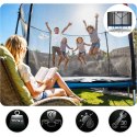 Trampolina ogrodowa 8ft/252cm z siatką zewnętrzną i drabinką Neo-Sport