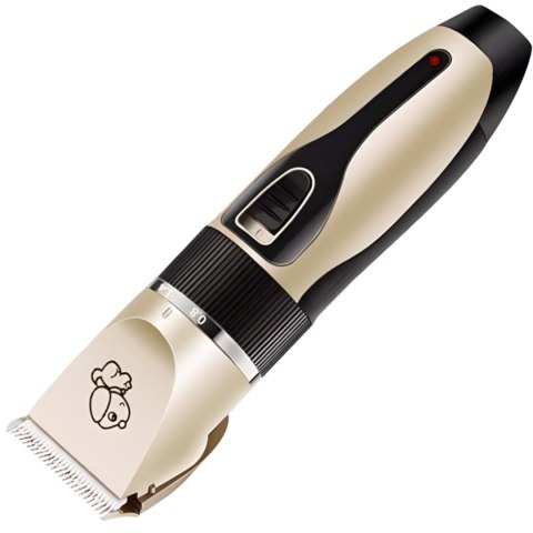 Golarka maszynka do strzyżenia psów zwierząt akumulatorowo sieciowa 4 nasadki