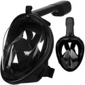 Maska do snorkelingu pływania pełnotwarzowa L/XL