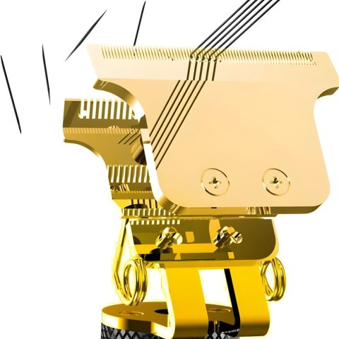 Maszynka bezprzewodowa do strzyżenia golenia włosów brody trymer 4 nasadki 5 W