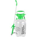 Opryskiwacz ogrodowy ręczny ciśnieniowy 5 l - biało zielony