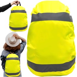 Pokrowiec na plecak torbę wodoodporny odblaskowy do 20 l