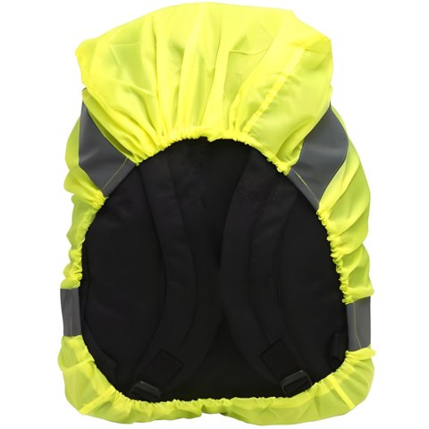 Pokrowiec na plecak torbę wodoodporny odblaskowy do 20 l