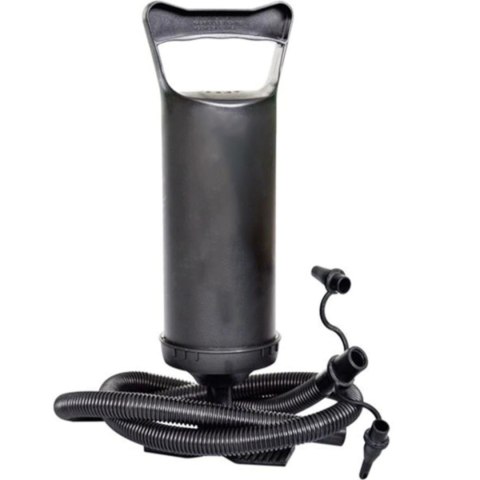 Pompka ręczna do materaca basenu dmuchańców 3 końcówki