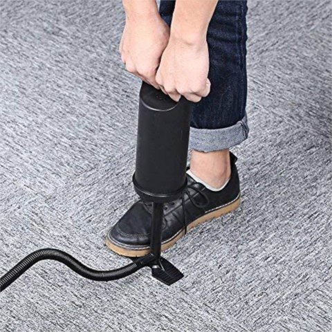 Pompka ręczna do materaca basenu dmuchańców 3 końcówki