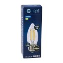 Żarówka Filamentowa LED 4W C37 E27 2700K