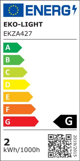 Żarówka LED 1,5W GU10. Barwa: Ciepła