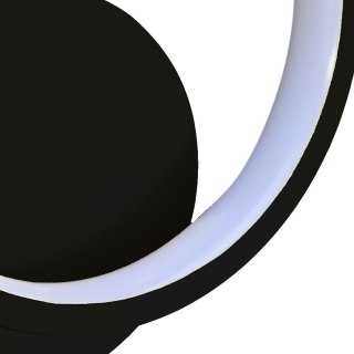Kinkiet Hoop Czarny 7W LED