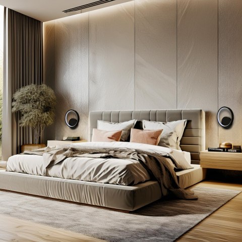 Kinkiet Hoop Czarny 7W LED