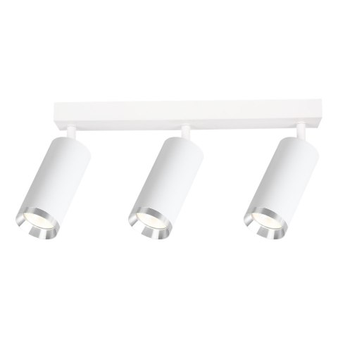 Oprawa Mica Spot Biały + Chrom 3xGU10