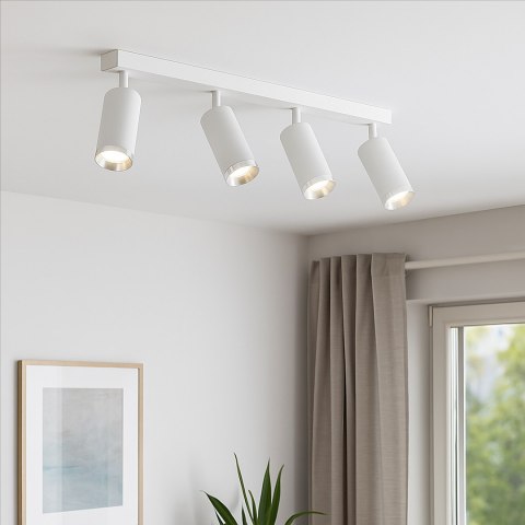 Oprawa Mica Spot Biały + Chrom 4xGU10