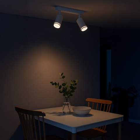 Oprawa Pipe Ring Spot Biały 2xGU10