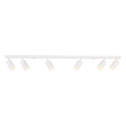 Oprawa Pipe Ring Spot Biały 6xGU10